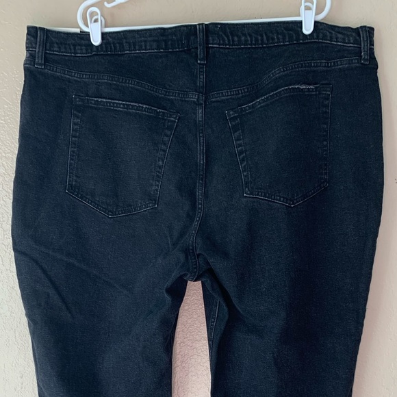 ABERCROMBIE & FITCH Curve Love Ankle Straight Ultra High Rise Denim Jeans NWT - Picture 5 of 8